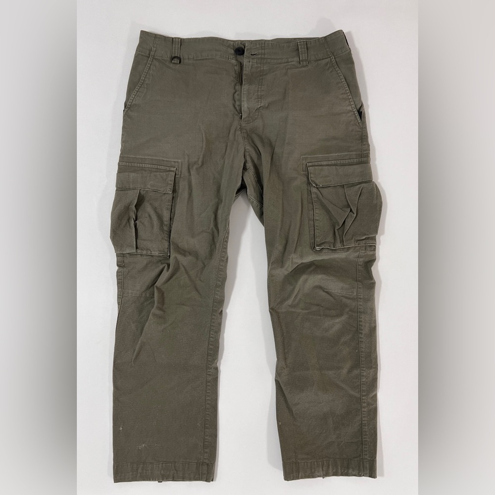 Nike SB Flex FTM Ripstop Cargo Pants Olive Green Size 34